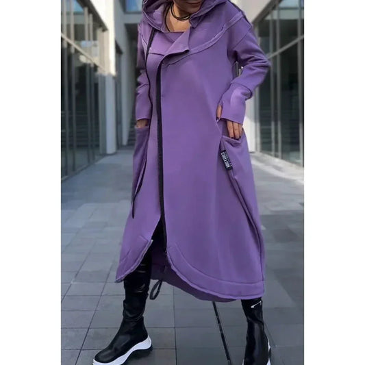 Adelia™ – Sukienka z Długim Rękawem