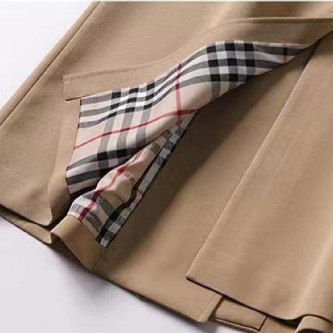 Bella™ – Długi Zimowy Płaszcz Trenczowy