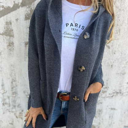 Vanessa™ -Elegancki Długi Kardigan