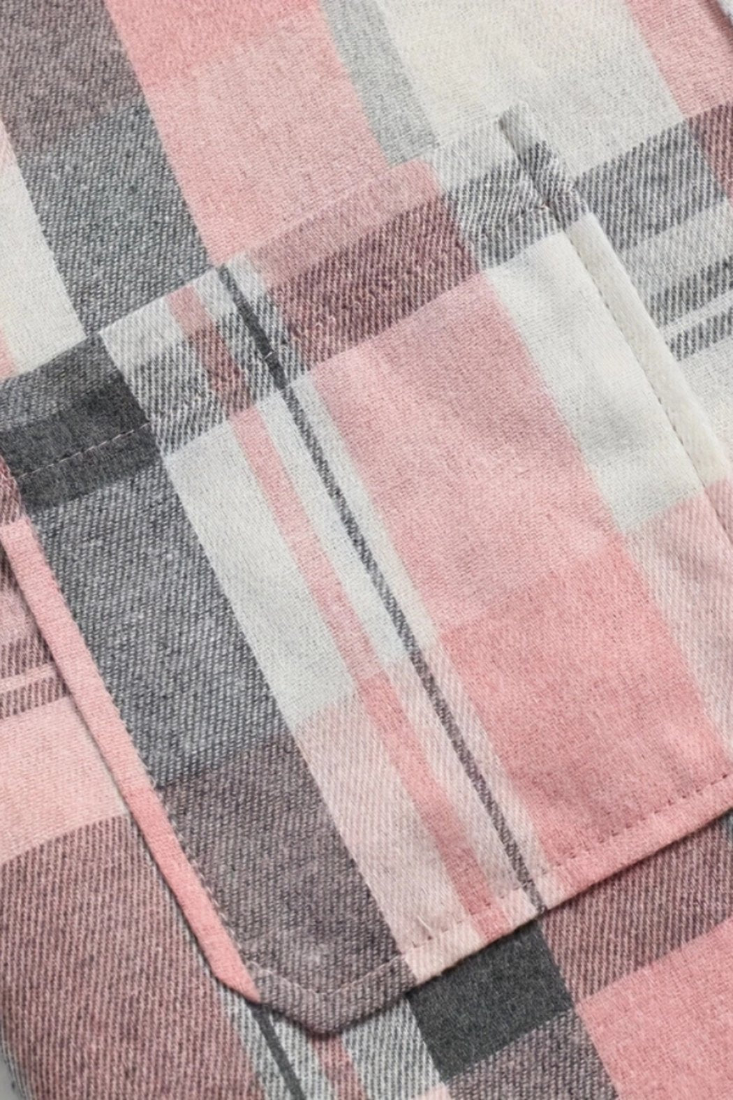 Sofia™ –Różowa Koszula w Kratkę